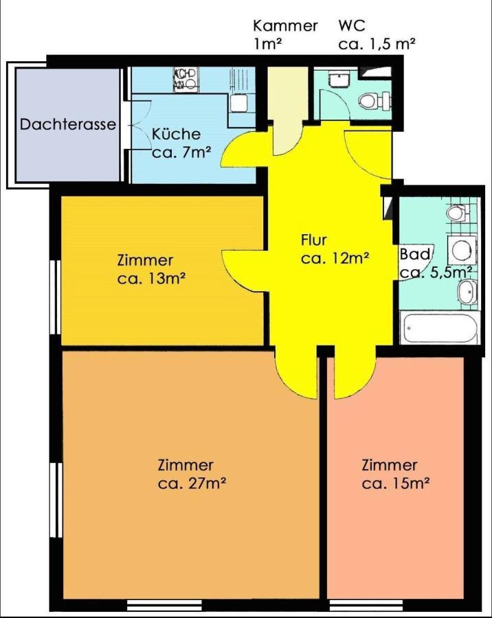 Ferien- Und Businessappartement Am Lausitzring Meuro 外观 照片